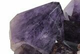 Deep Purple Amethyst Crystal Cluster With Large Crystals #223344-2